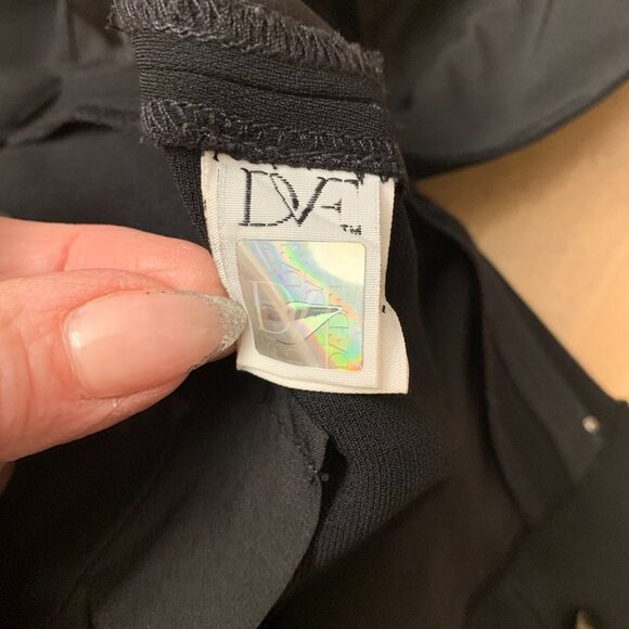 Diane Von Furstenberg New Carissa Straight Leg Cropped Trouser Size 0 Black - Picture 8 of 11